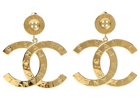 where can i buy chanel logo earrings